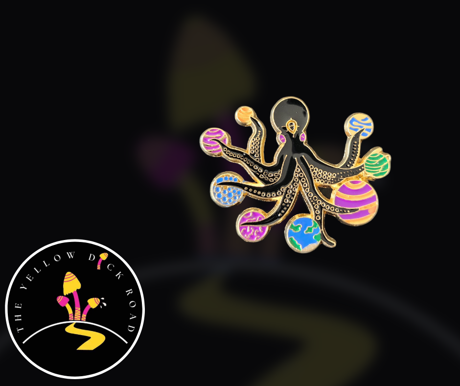 Planet Octopussy Pin