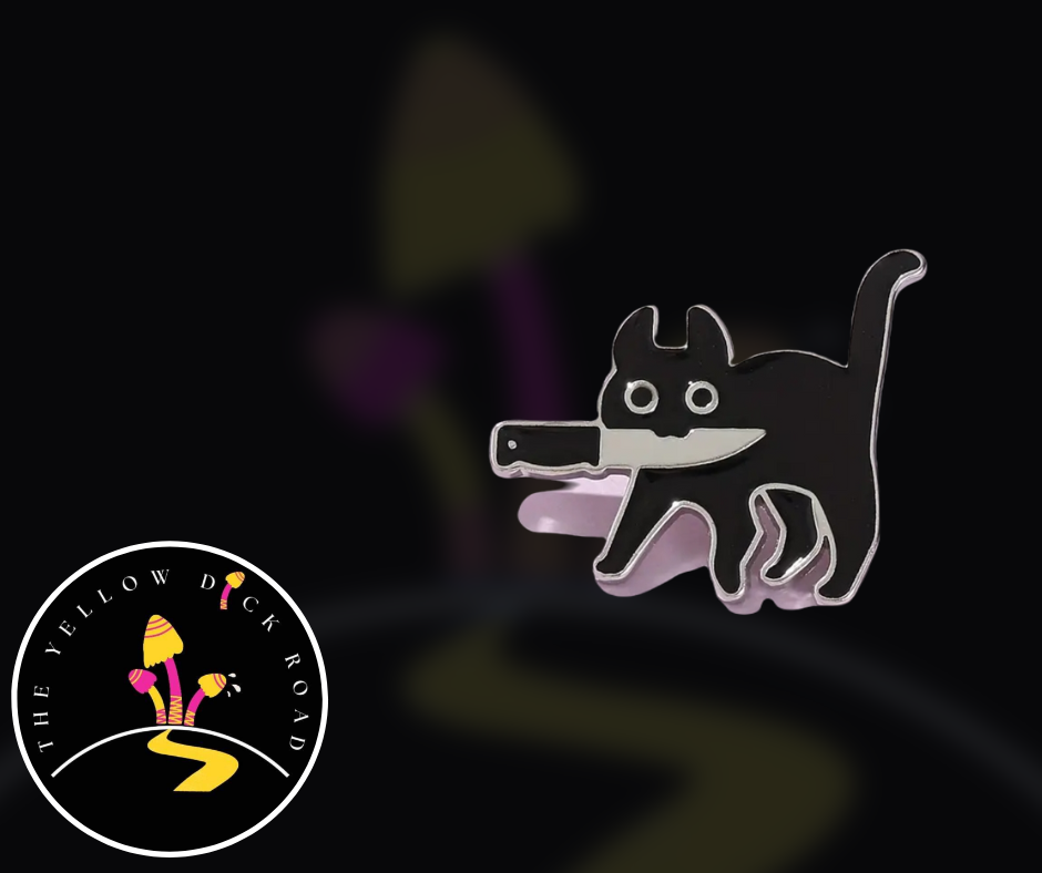 Murder Kitten Pin