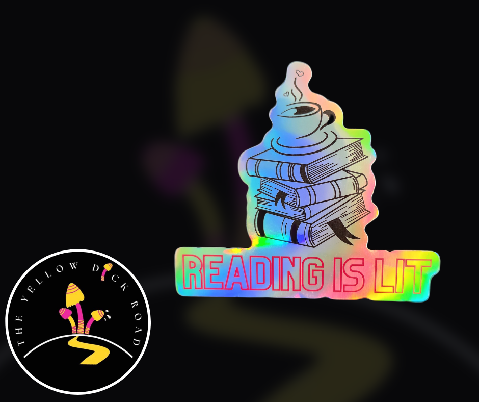 Reading is Lit Sticker