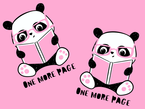 One More Page Panda Reading Snuggie